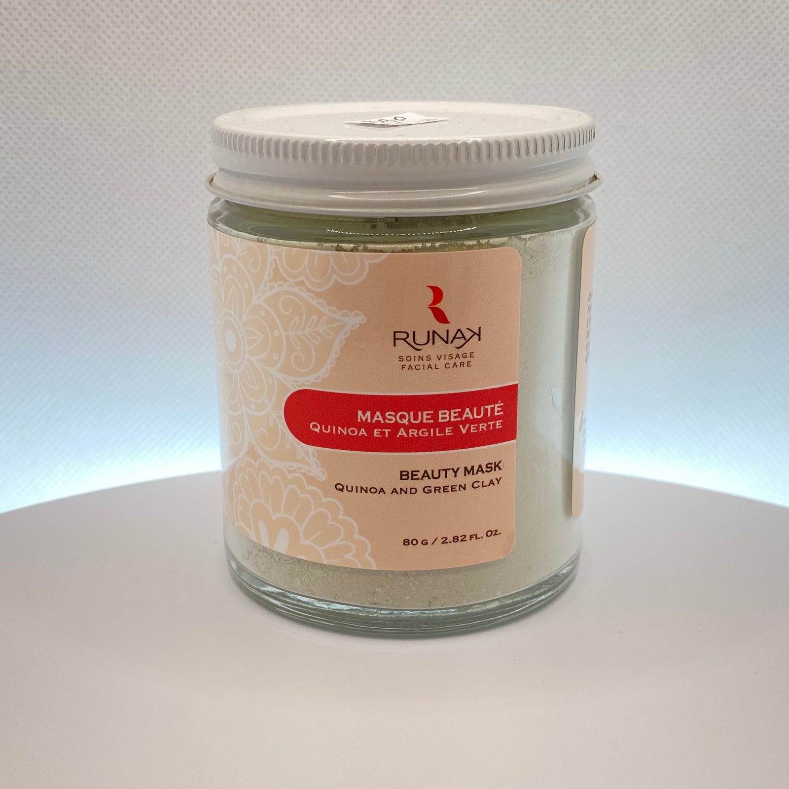 MASQUE BEAUTÉ HYRATANT AU QUINOA ET L’ARGILE VERTE