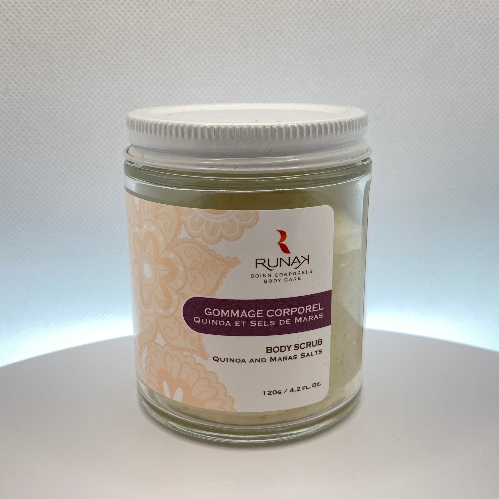 GCQM - GOMMAGE COROREL AU QUINOA ET SEL DE ROSE