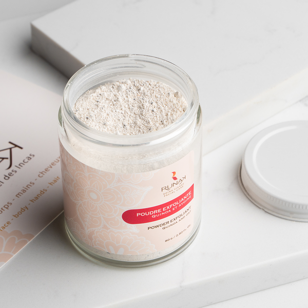 PEQA - POUDRE EXOLIANTE AU QUINOA ET À L’AVOINE