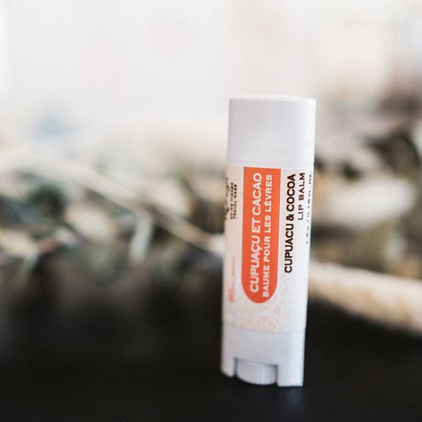BAUME À LÈVRES AU CUPUAÇU ET CACAO